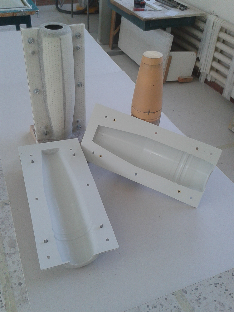 Moule pour reproduction d'obus 